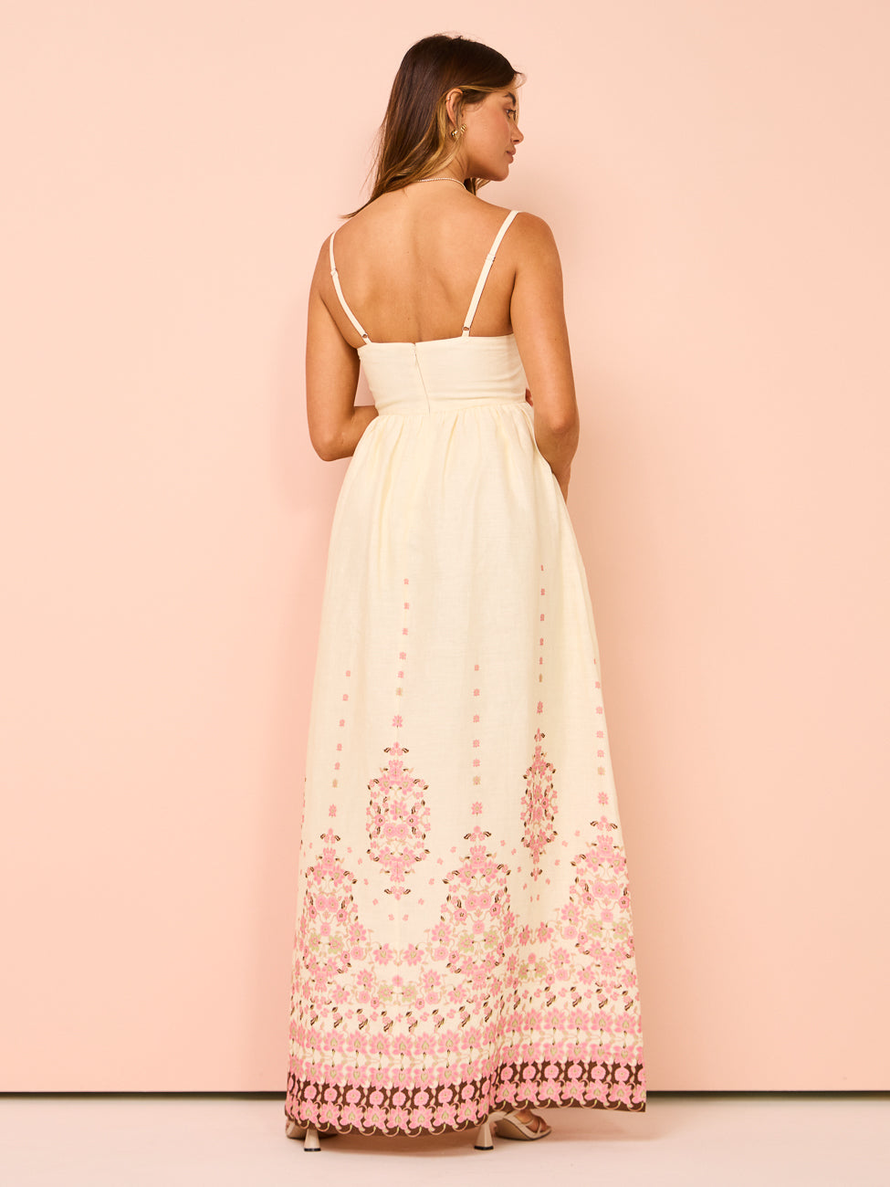 Indira - Flowy Floral Maxi Dress