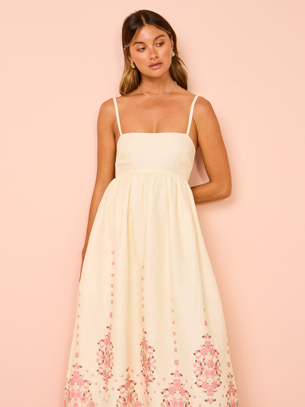 Indira - Flowy Floral Maxi Dress