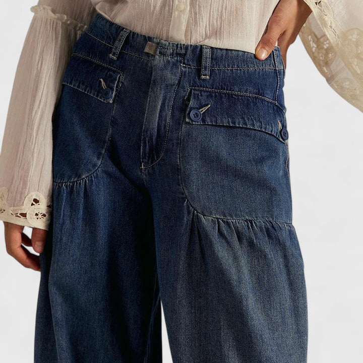Bijenne Wide Leg Trousers
