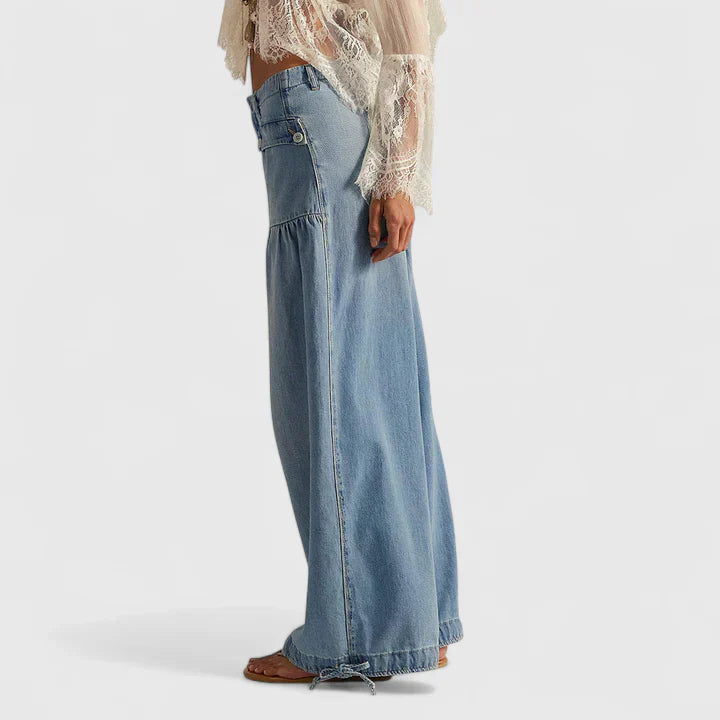 Bijenne Wide Leg Trousers