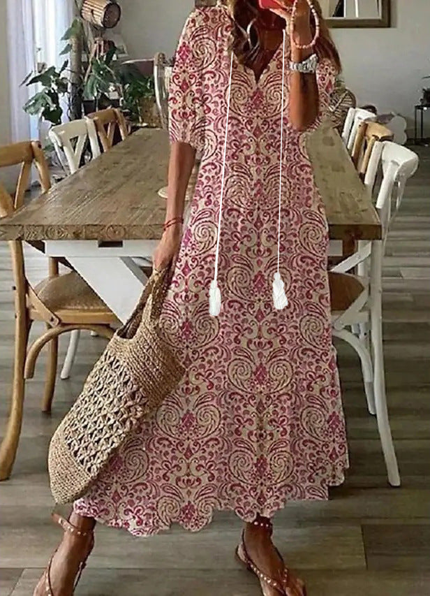 Sienne Boho Maxi Dress