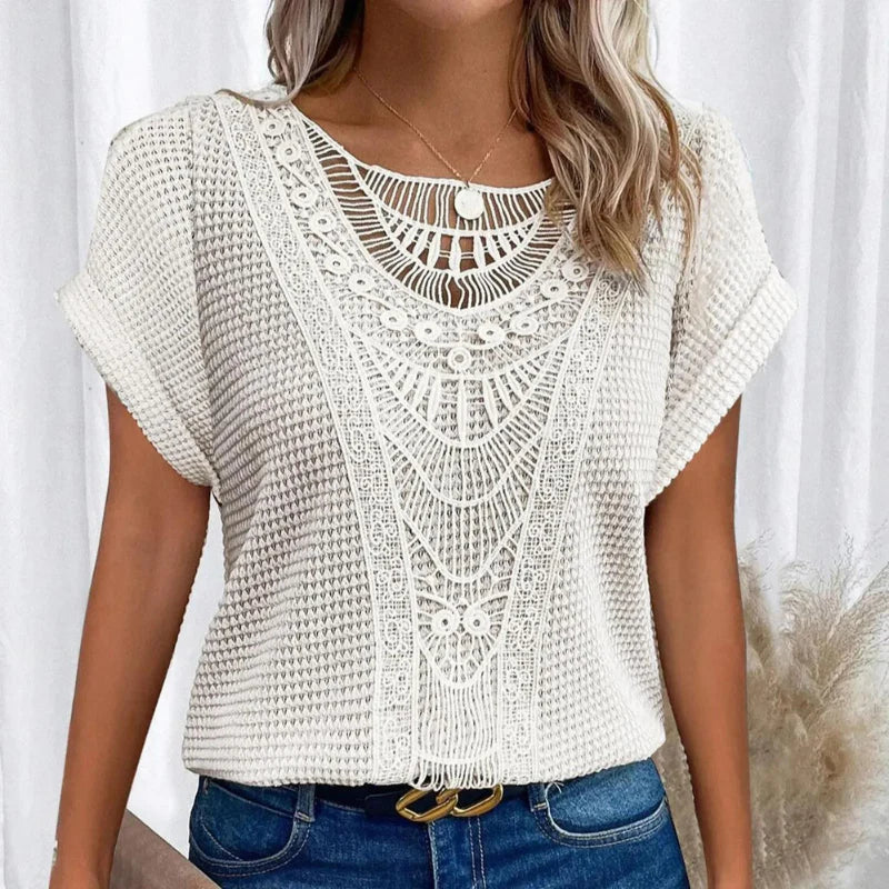 Kira - Lace Detail Blouse
