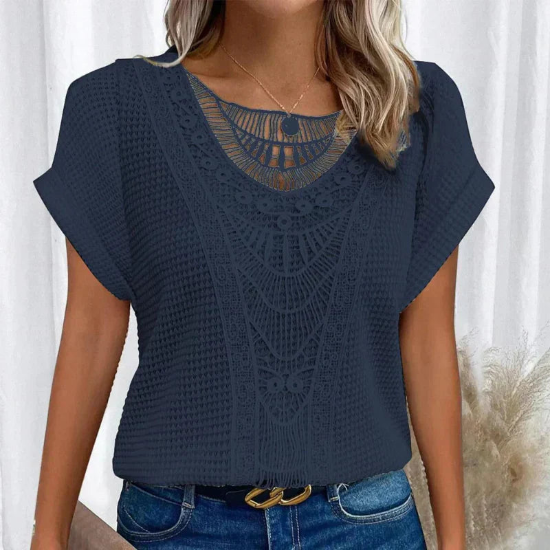 Kira - Lace Detail Blouse