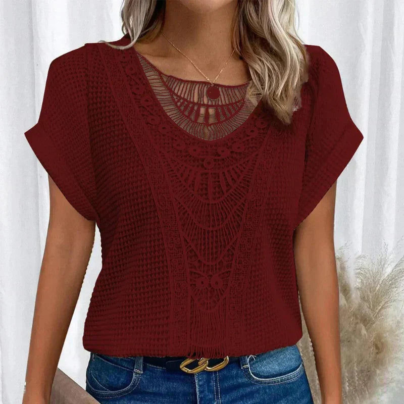 Kira - Lace Detail Blouse
