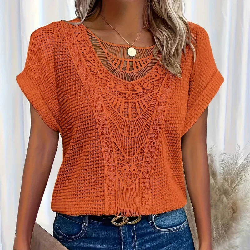 Kira - Lace Detail Blouse