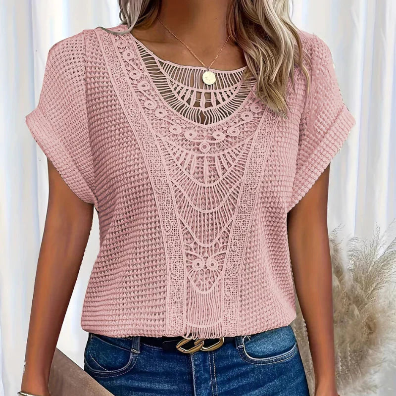 Kira - Lace Detail Blouse