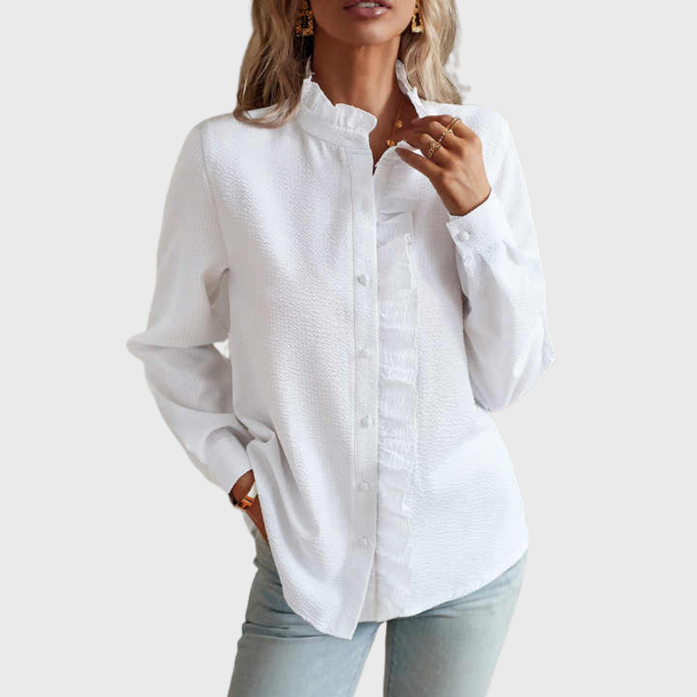 Maris - Elegant striped blouse