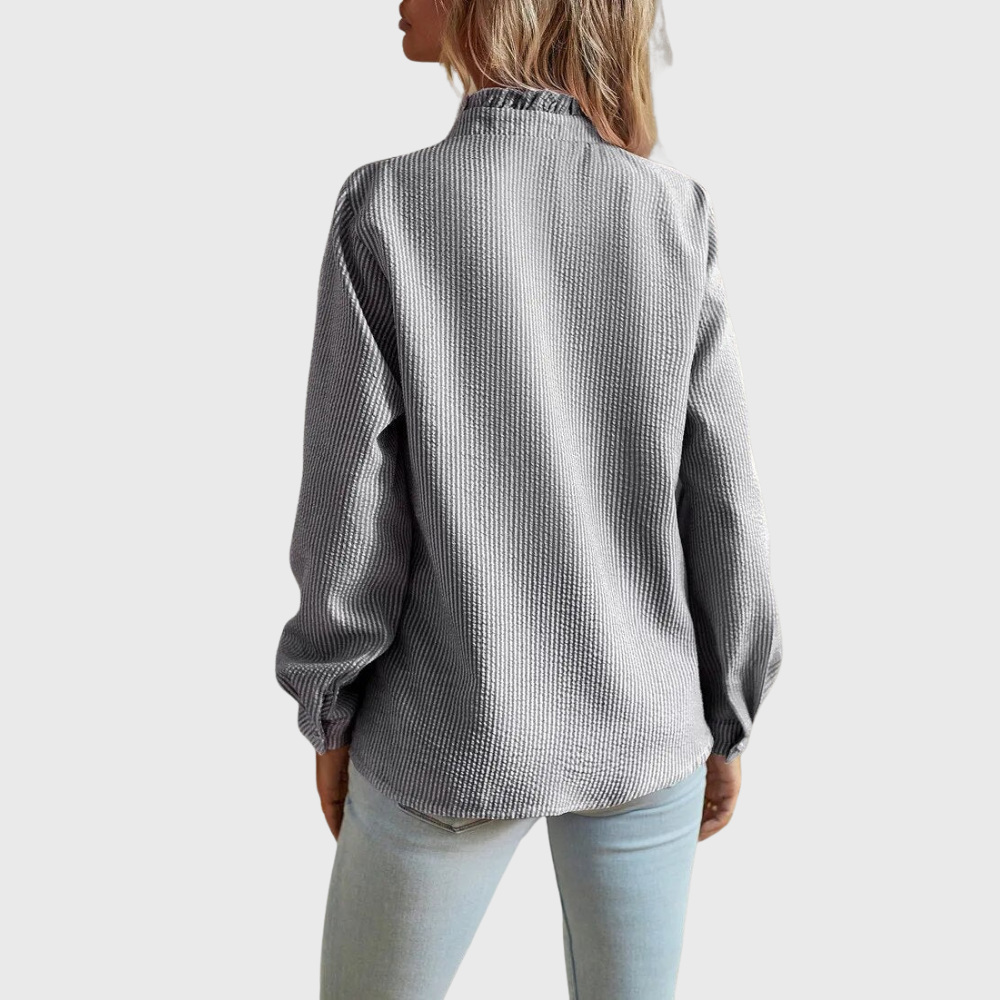 Maris - Elegant striped blouse