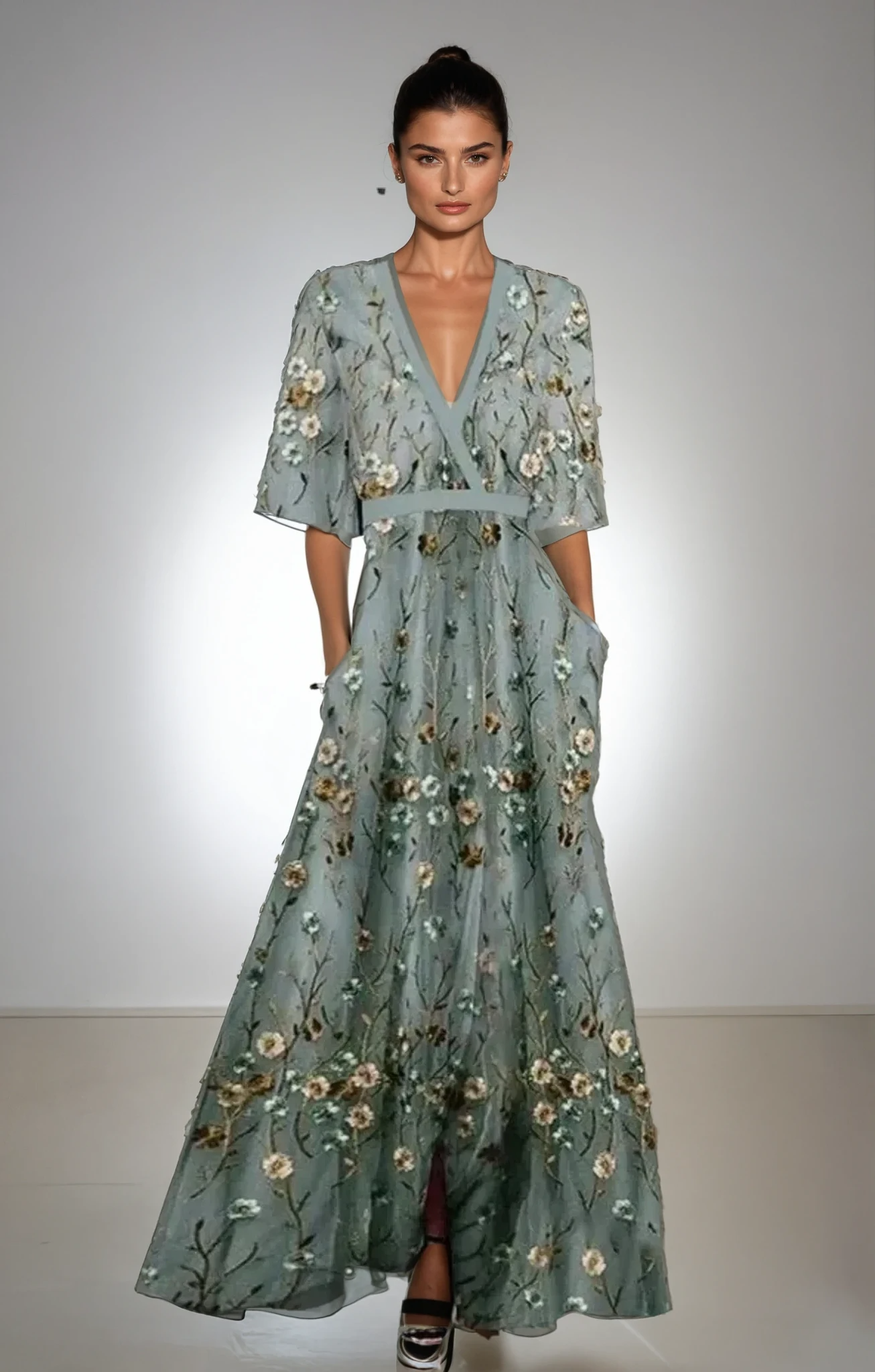 Zara - Blossoming Maxi Dress