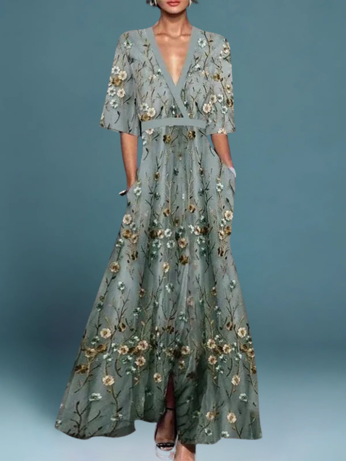 Zara - Blossoming Maxi Dress