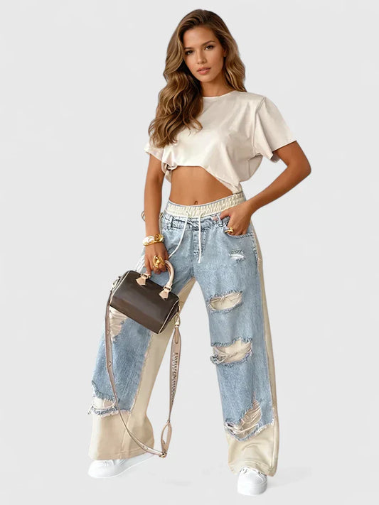 Dareth Distressed Jogger Sweatpants