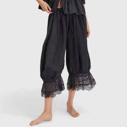 Lenoire Patchwork Lace Trousers