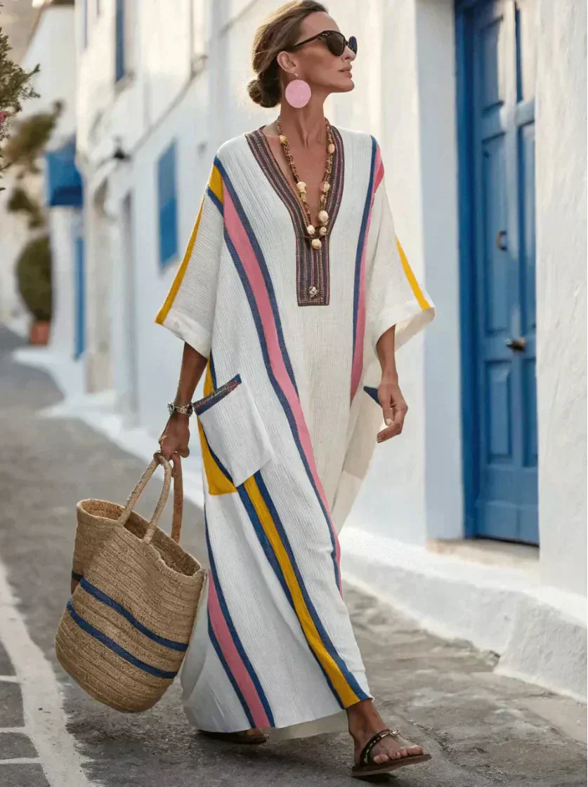 Evora - Flowy Maxi Dress