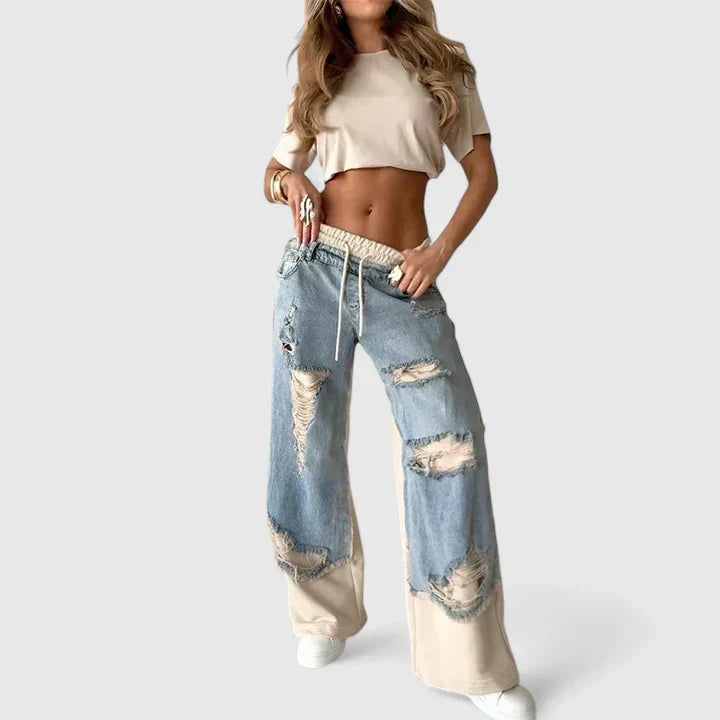 Dareth Distressed Jogger Sweatpants