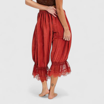 Lenoire Patchwork Lace Trousers