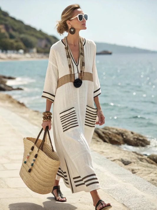 Evora - Flowy Maxi Dress