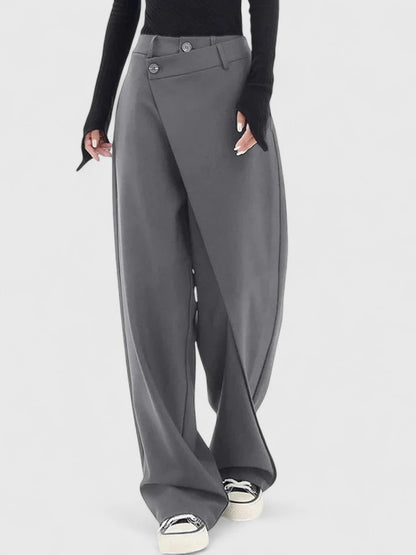 Rosaire Tailored Straight Trousers