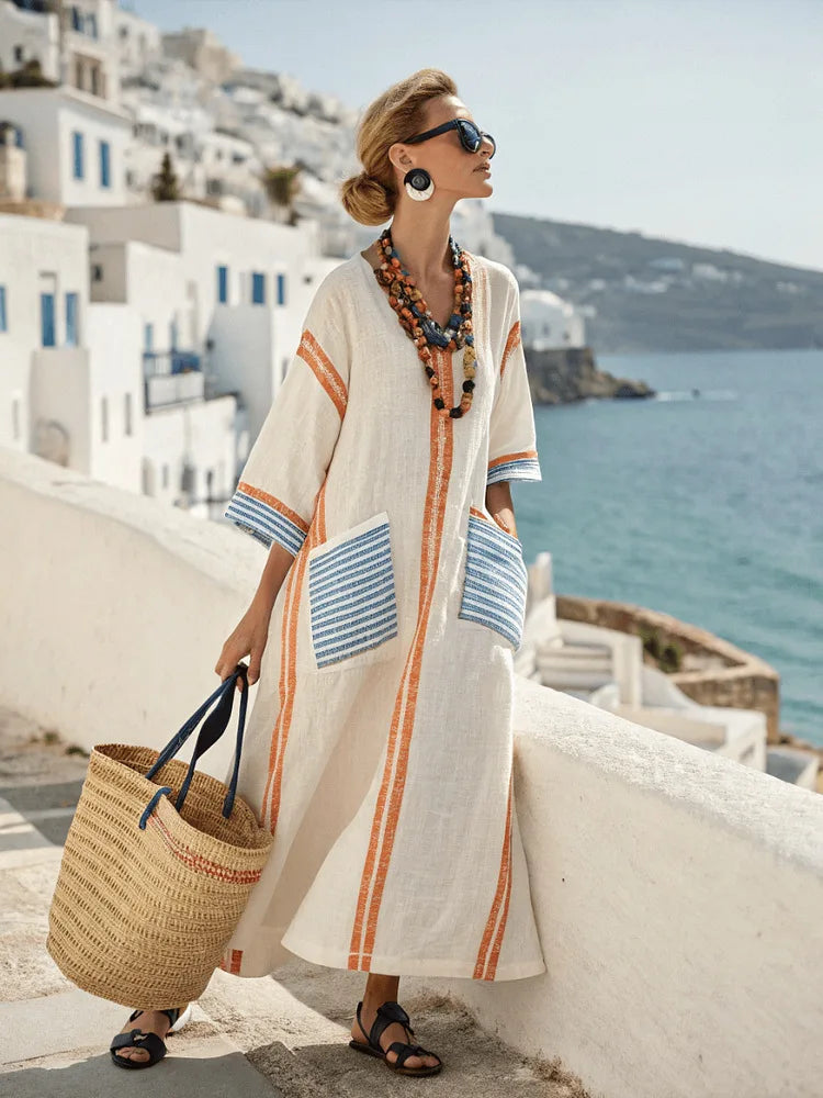 Evora - Flowy Maxi Dress