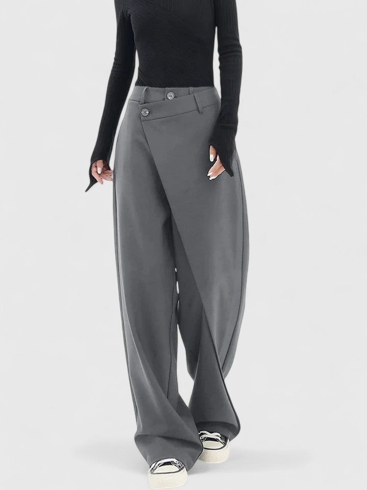 Rosaire Tailored Straight Trousers
