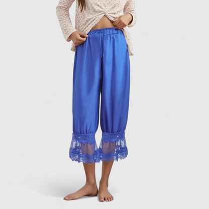 Lenoire Patchwork Lace Trousers