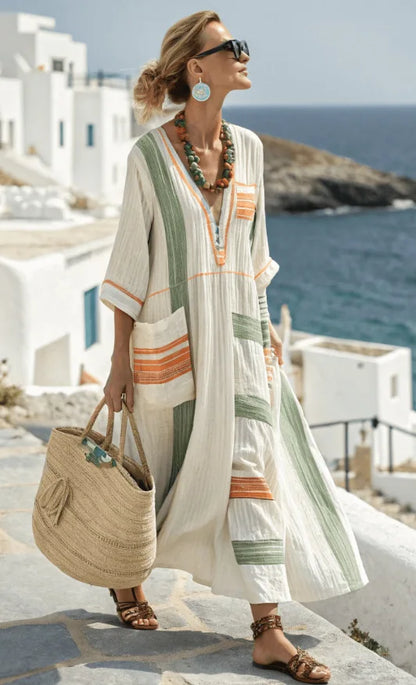 Evora - Flowy Maxi Dress