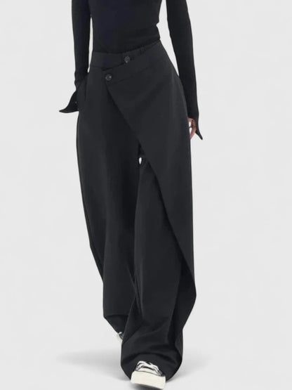 Rosaire Tailored Straight Trousers
