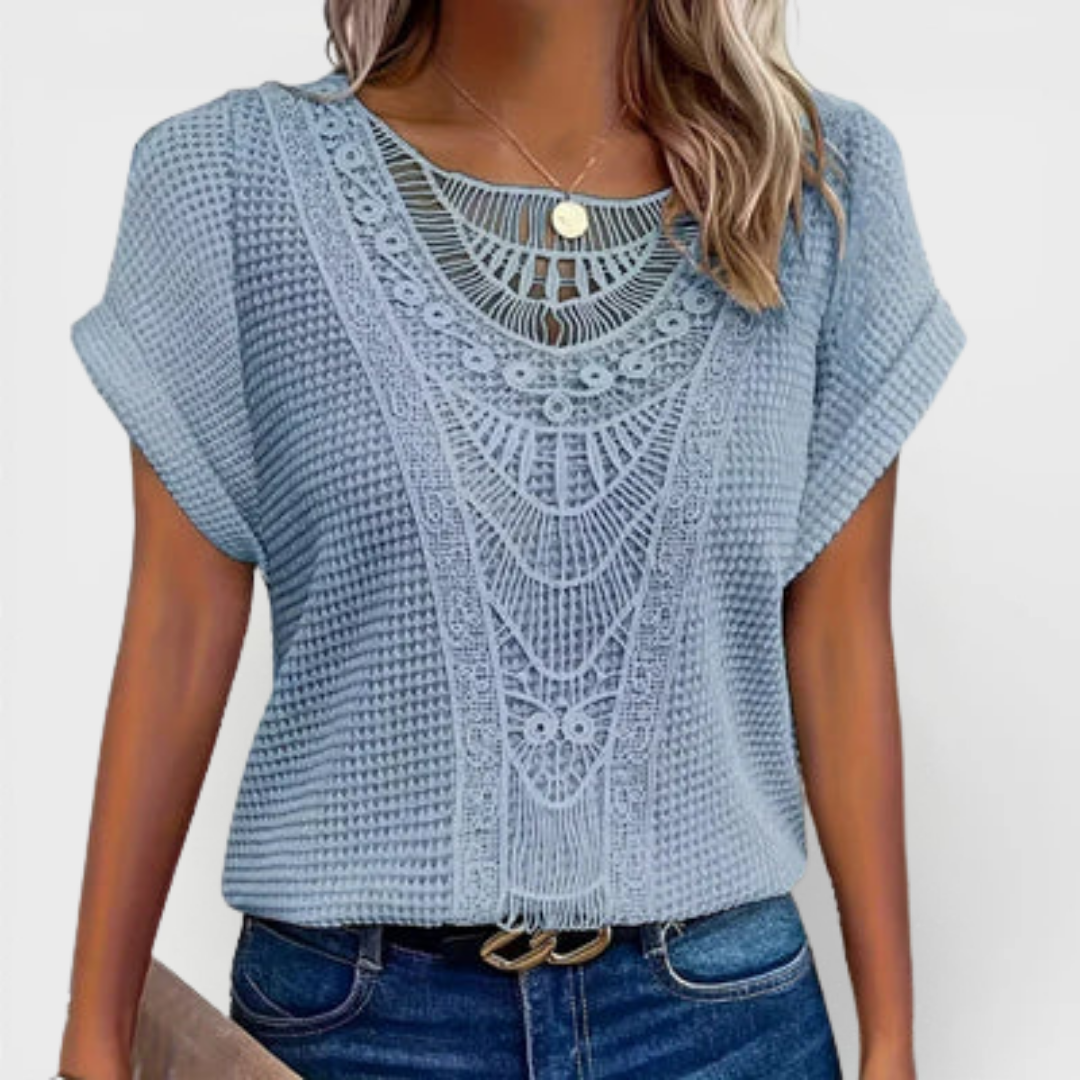 Kira - Lace Detail Blouse