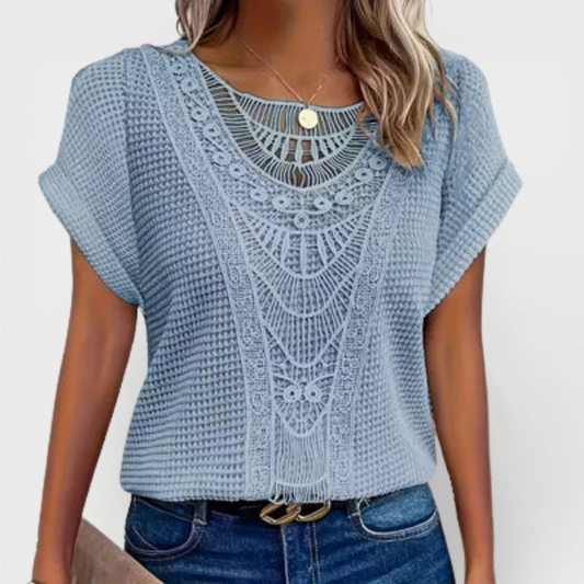 Kira - Lace Detail Blouse