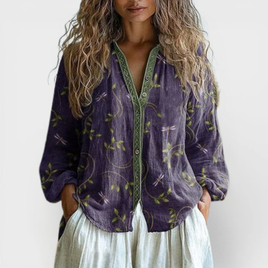 Aurelie - Elegant everyday blouse