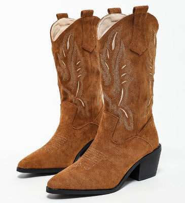 Reina - Chic Western Boots