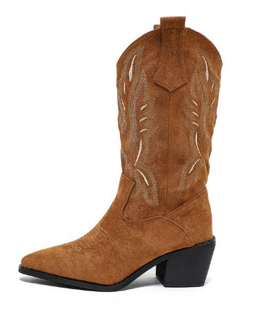 Reina - Chic Western Boots