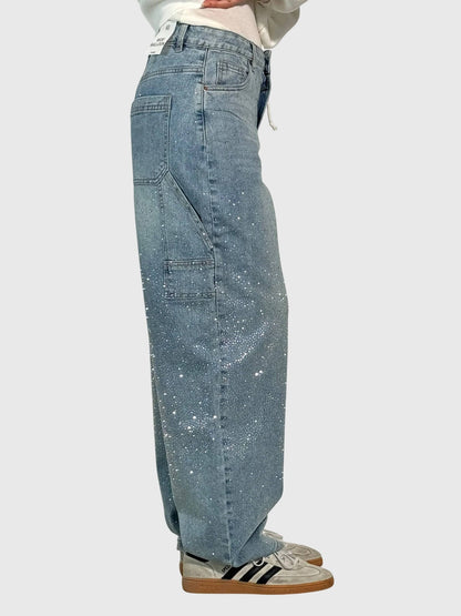 Lumière Diamond Detail Trousers