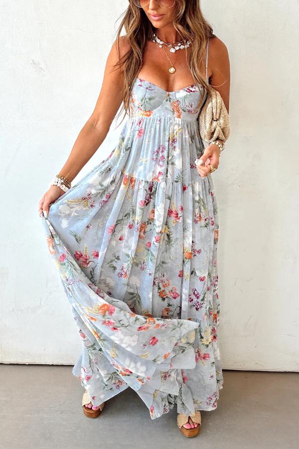 Colette Retro Maxi Dress