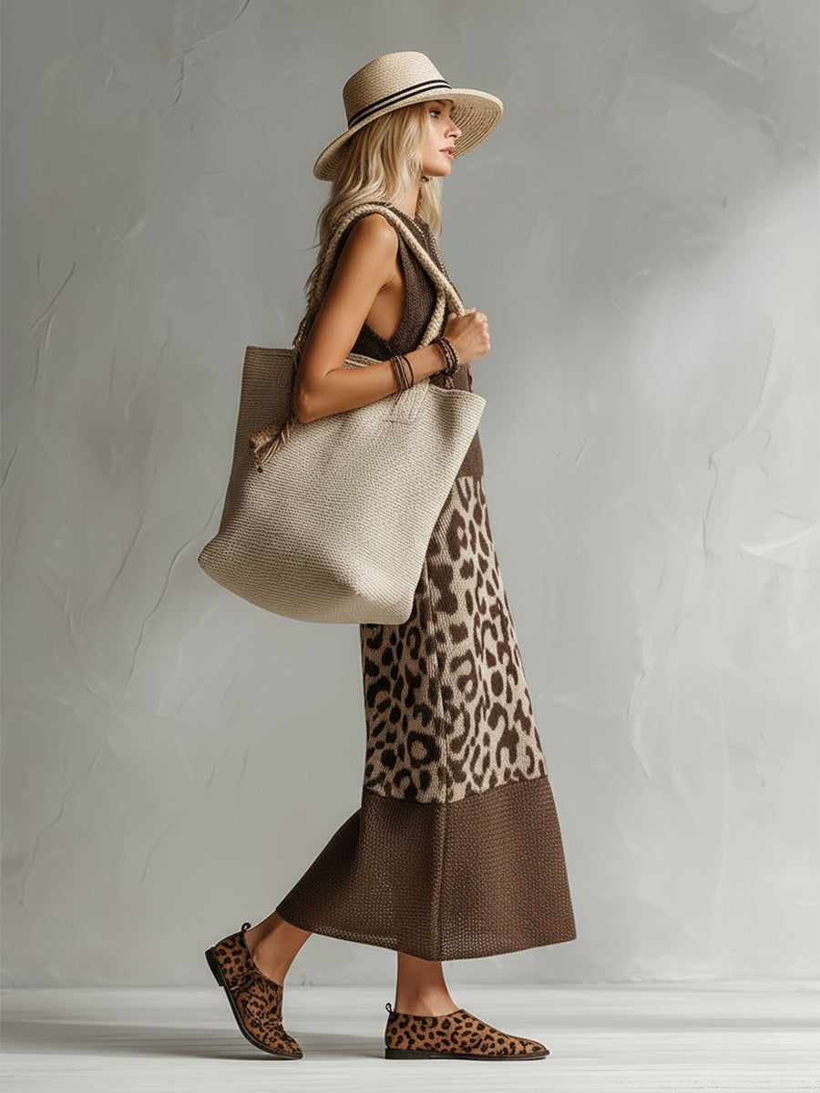Zelda - Knitted Leopard Dress – Knitted Leopard Dress 3