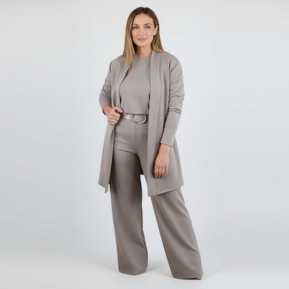 Cassienne Three Piece Cardigan Set