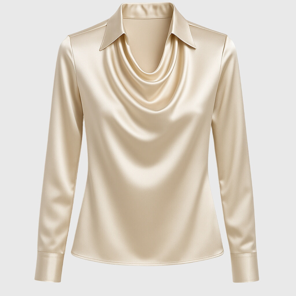 Cosima - Elegant Satin Blouse