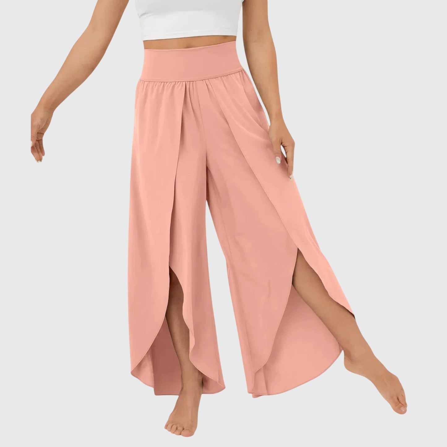 Vianna Flared Shorts-Lined Trousers
