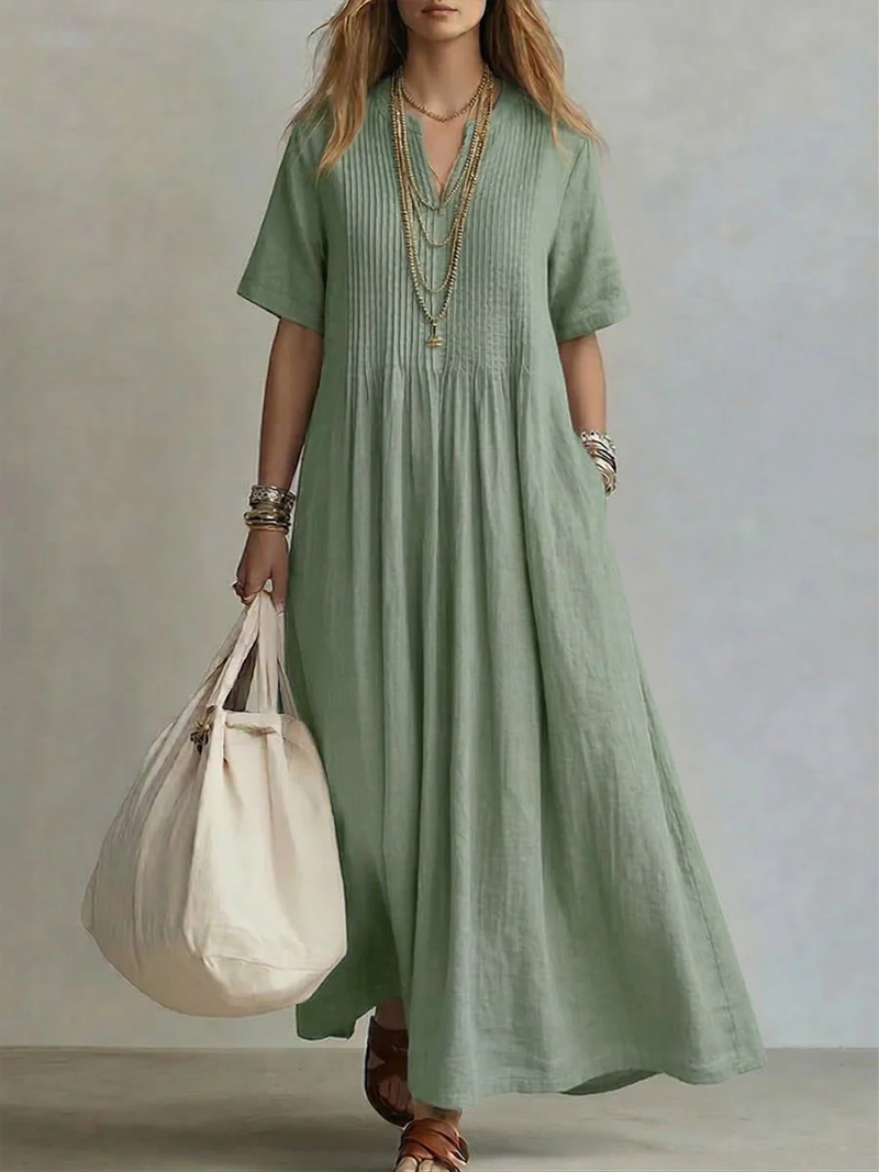 Melody - Chic pleated dress