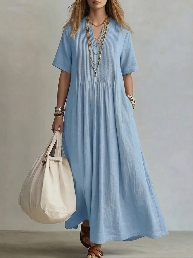Melody - Chic pleated dress