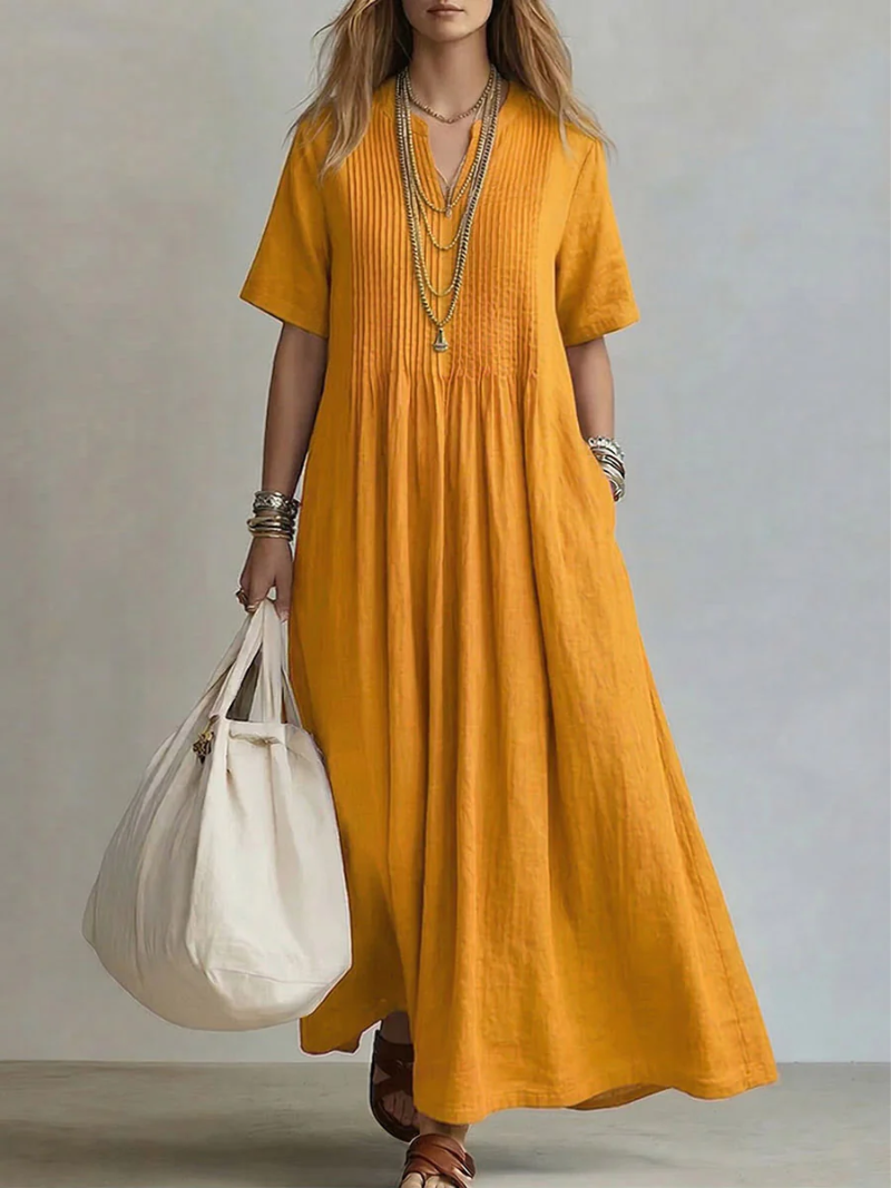 Melody - Chic pleated dress