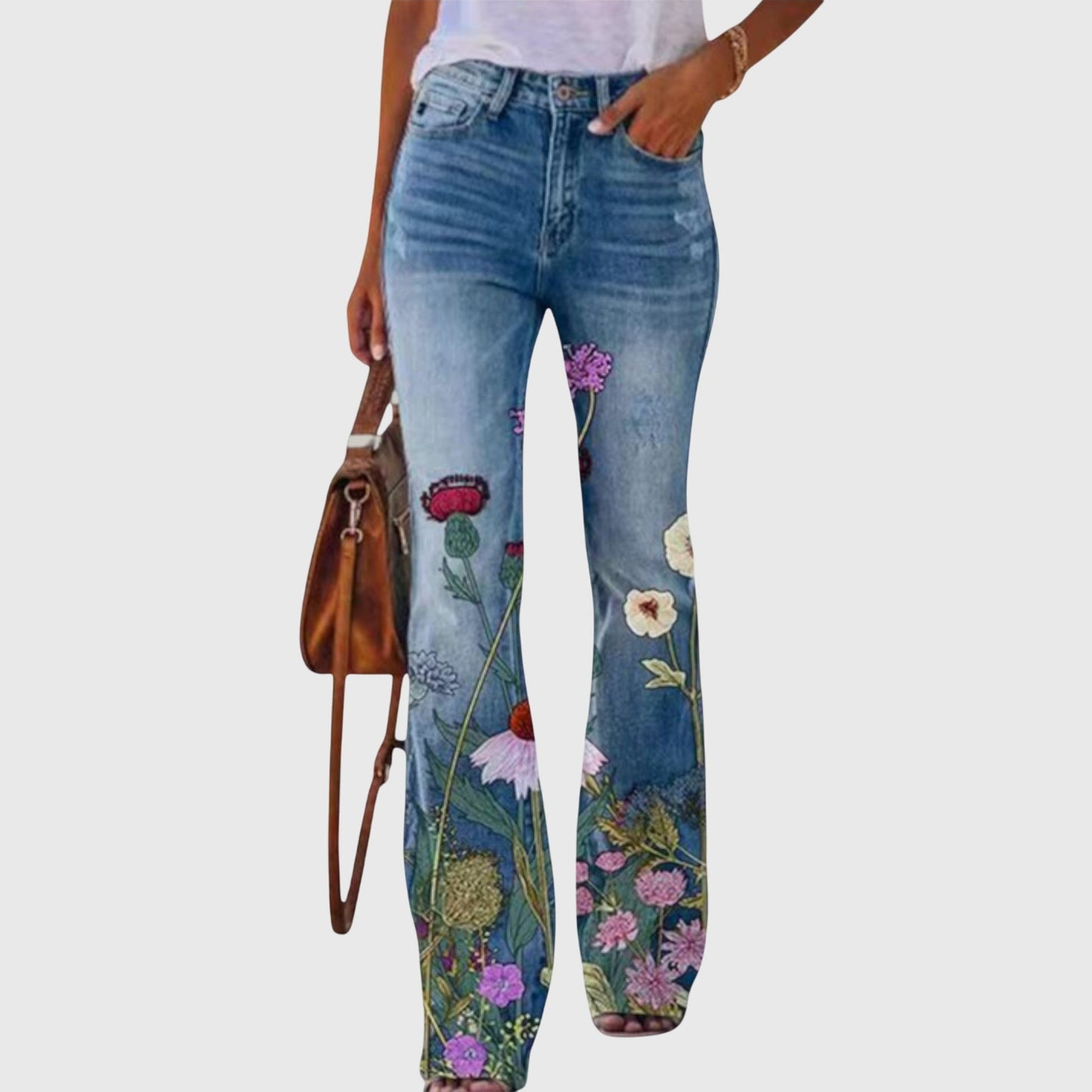 Primrose Floral Wide Leg Trousers