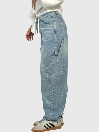 Lumière Diamond Detail Trousers