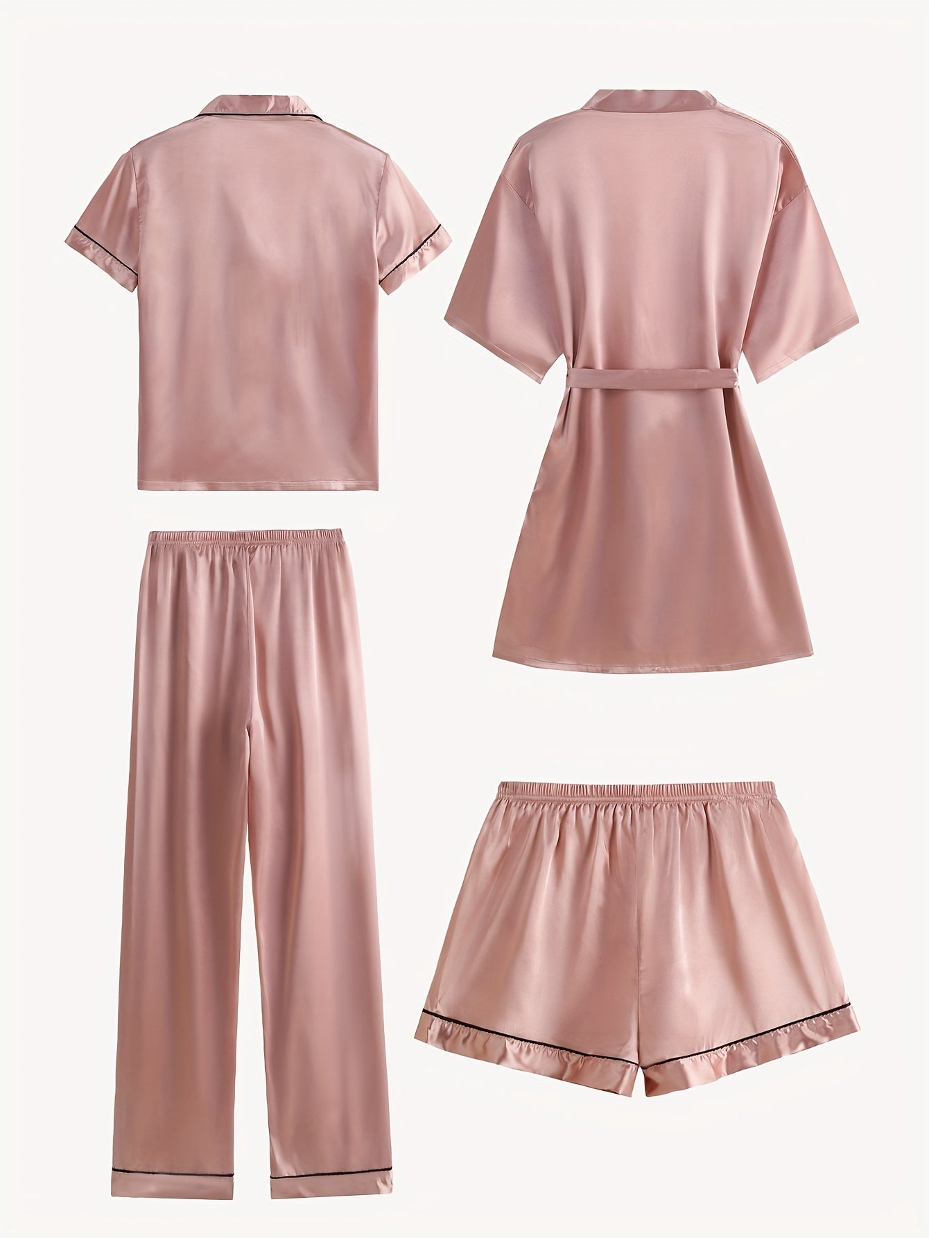 Rosalène Satin Pyjama Set