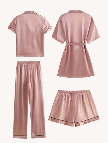 Rosalène Satin Pyjama Set