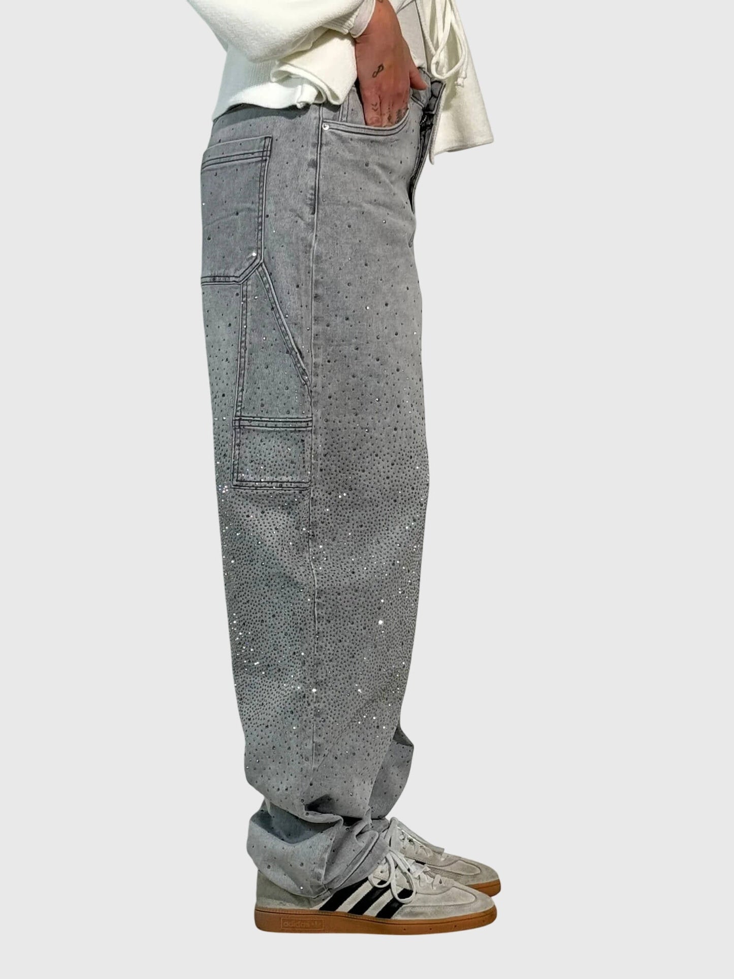 Lumière Diamond Detail Trousers