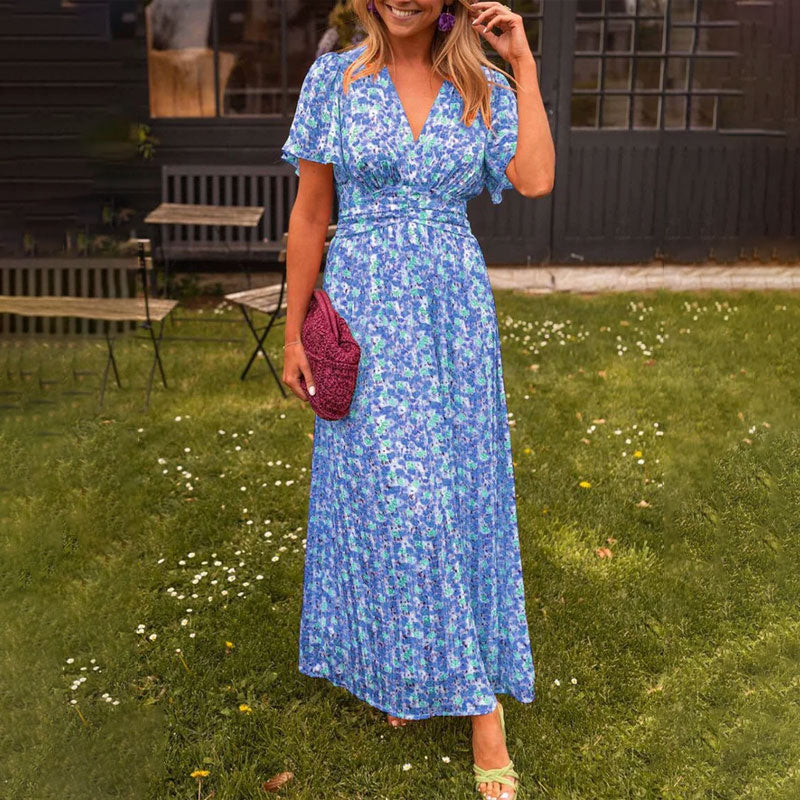 Fleur - Whimsical Floral A-Line Dress