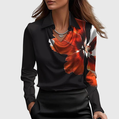 Cosima - Elegant Satin Blouse