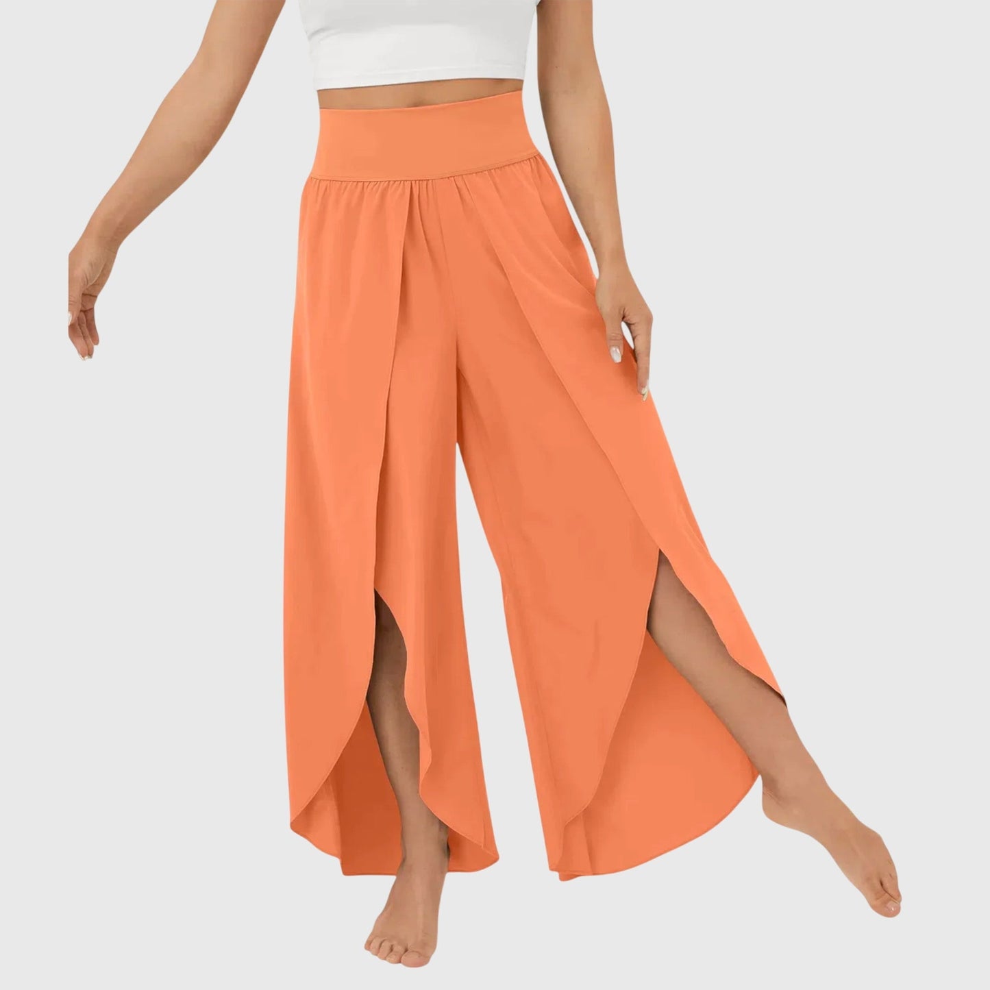 Vianna Flared Shorts-Lined Trousers