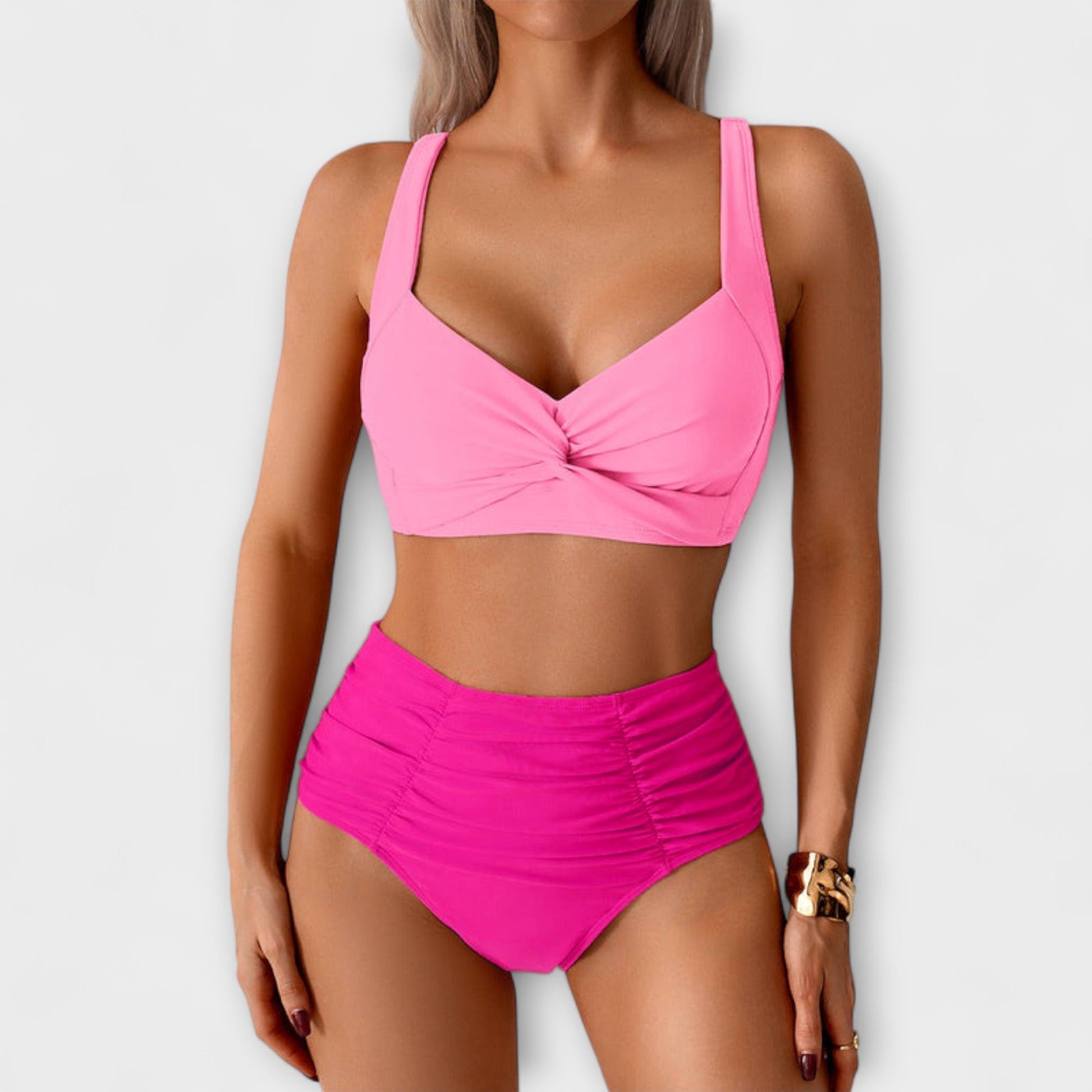 Zarae - Ruffled Bandeau Swimsuit – Ruffled Bandeau Swimsuit 6