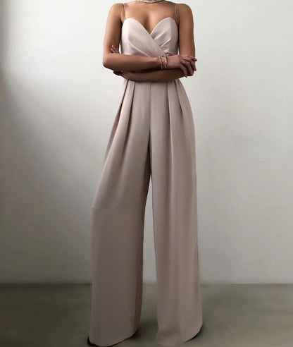 Texture shot of the fabric used in the Paloma jumpsuit, showing its soft, comfortable feel.